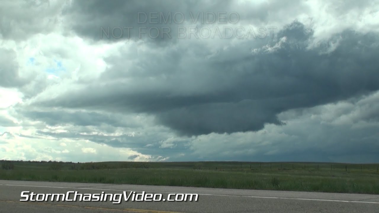 5/22/2015 Eastern, CO Wall Cloud and Hail B-Roll