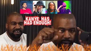 Kanye GOES OFF on Lil Durk,Drake,J Cole & Kai Cenat‼️😮