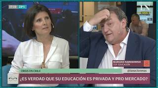 Chile en crisis, ¿es verdad que su educación es privada y pro mercado?
