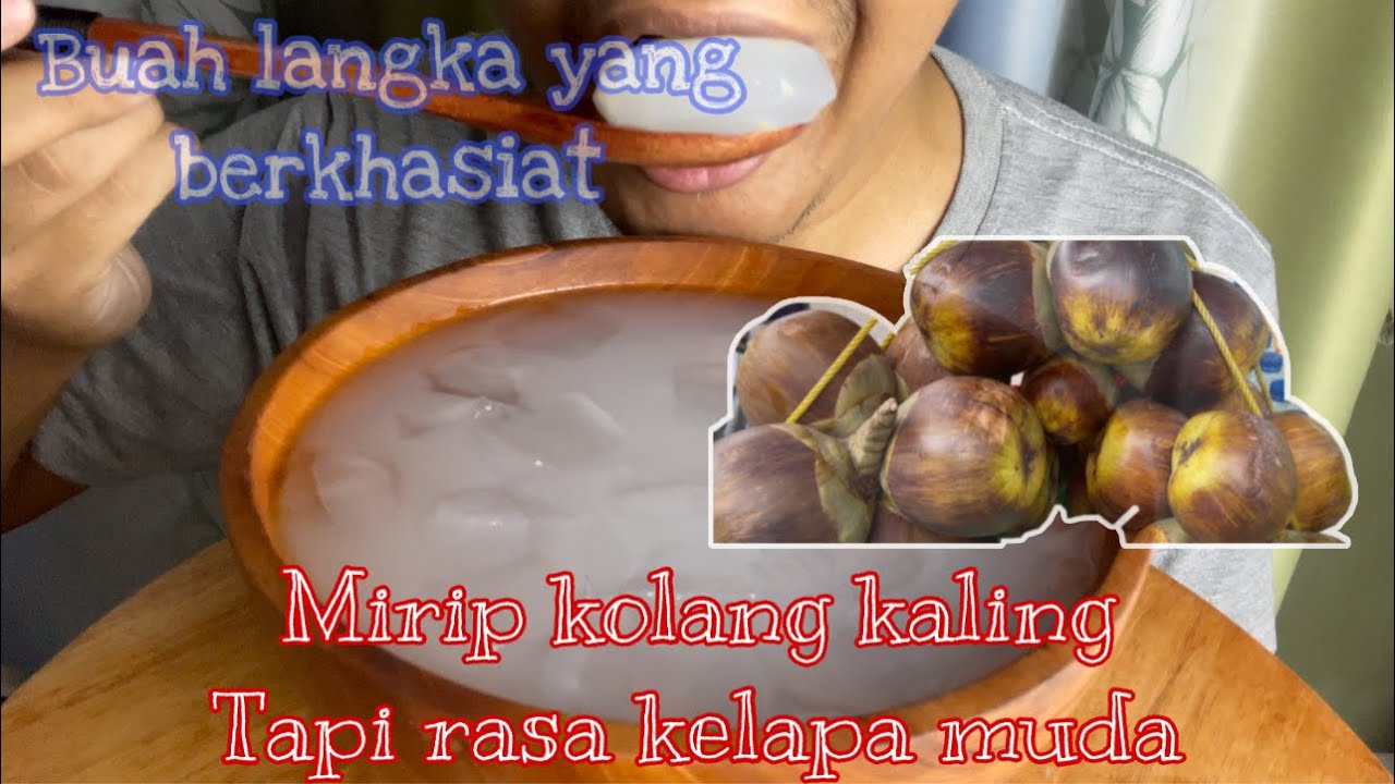 ASMR Buah Lontar || Buah langka yang berkhasiat || Mirip kolang kaling
