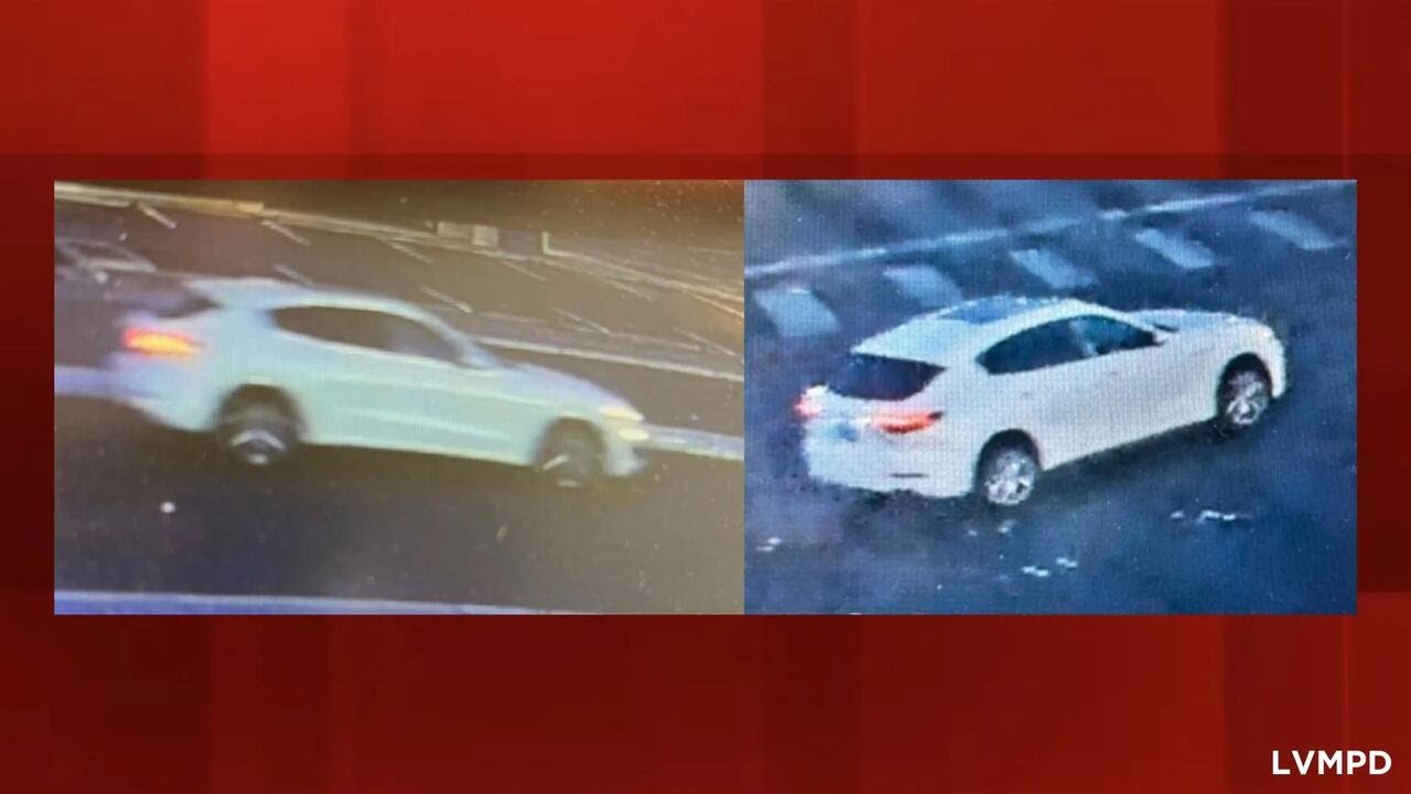 Las Vegas police seek driver in deadly pedestrian hit and run - YouTube