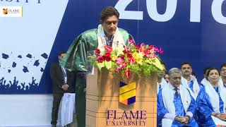 Shri. Anil Kumble at FLAME University Annual Convocation 2018