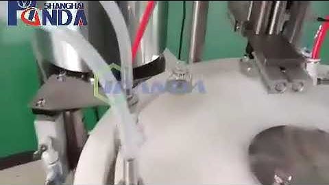 Automatic essential oil filling capping machine line