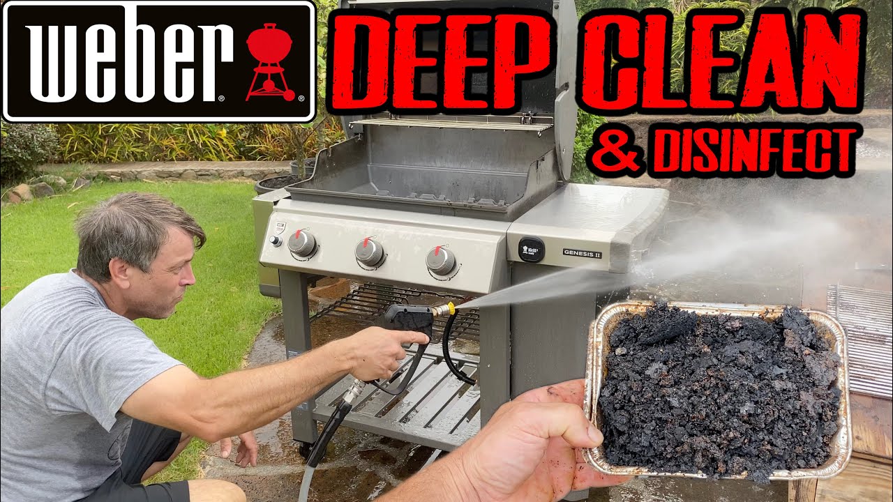 The Easiest Way to Deep Clean a BBQ Grill - Blue i Style