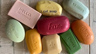 картинка: ASMR cutting dry soap carving/soap carving/relax video/резка сухого мыла