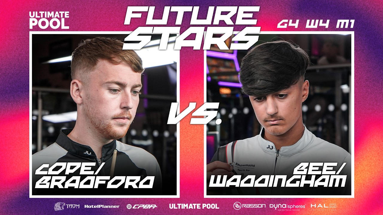 CuePoint billiards news cover image for Unpredictable Play Defines Future Stars 2026 Match