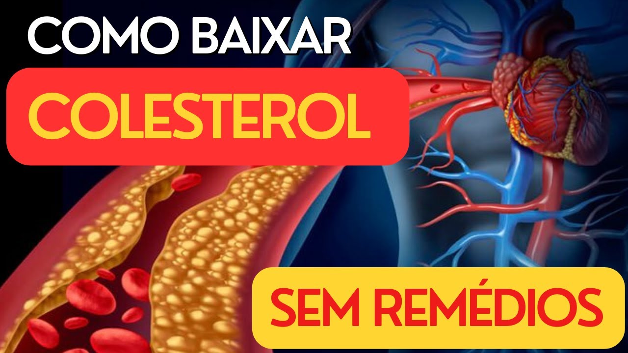 Como BAIXAR O COLESTEROL NATURALMENTE é SEM REMÉDIOS - para quem tem ...
