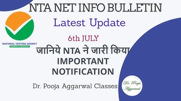 NTA UGC NET June 2020 EXAM | NEW UPDATE | Latest Update | Correction Date Released