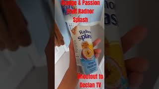 Orange & Pion Fruit Radnor Splash