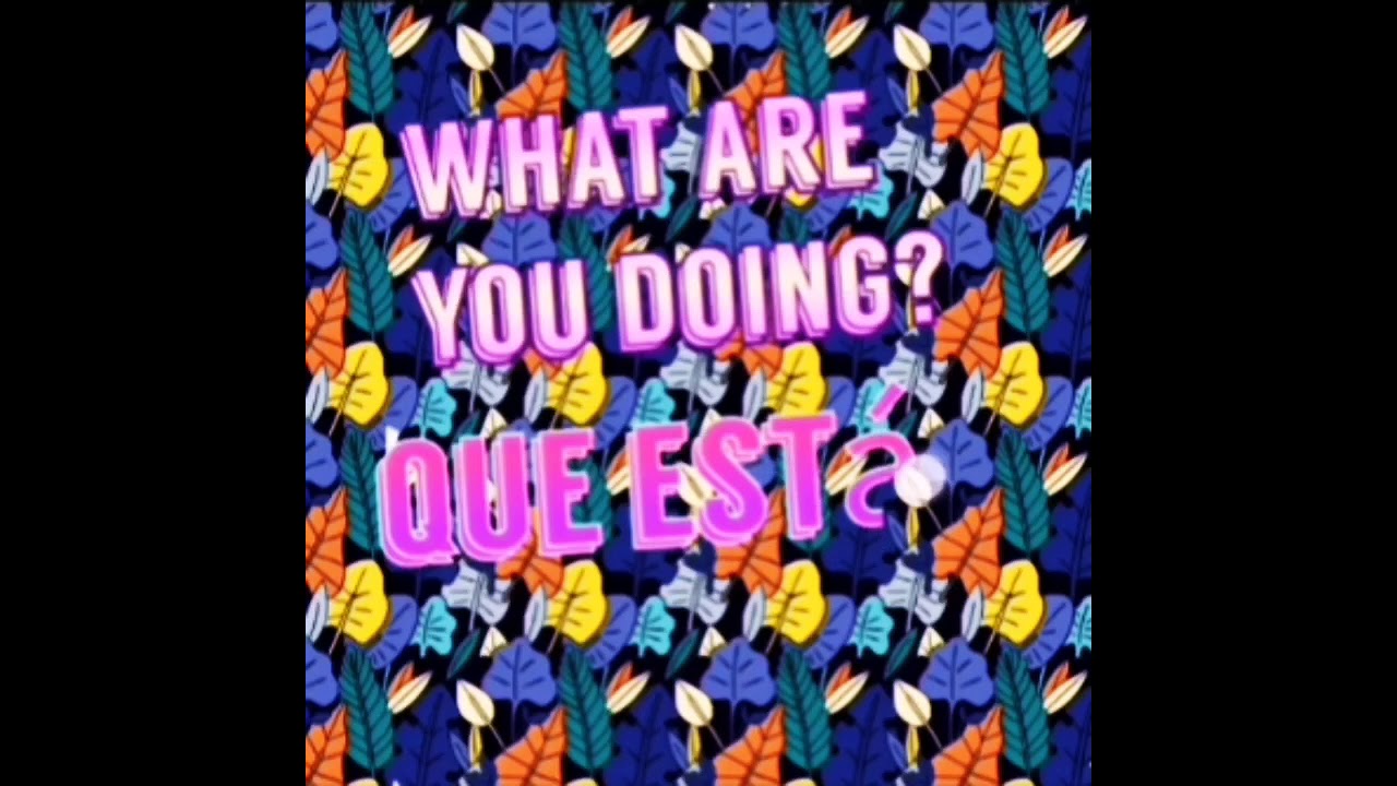 What are you doing? In Spanish TNSA YouTube