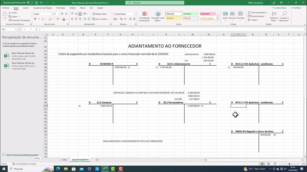 03 adiantamento ao fornecedor contabiliza o youtube