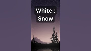 White Color - Snowy the Snowflake