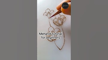Mehandi tutorial step by step for beginners| #sd__henna #learnwithsdhenna #stepbystep #tutorial #yt