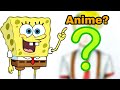 Drawing SPONGEBOB as ANIME character | Animated cartoon character series #2