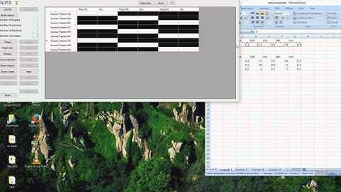 Data input in FRUITS (Example I - a generic model)
