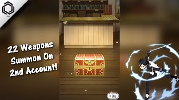 2 Red Chests!? 22 Weapon Pulls (SAO Memory Defrag)