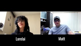 Scholarship Recipient Lorelai Talks with NHRA Star Matt Hartford