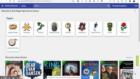 Browsing the Library Catalog