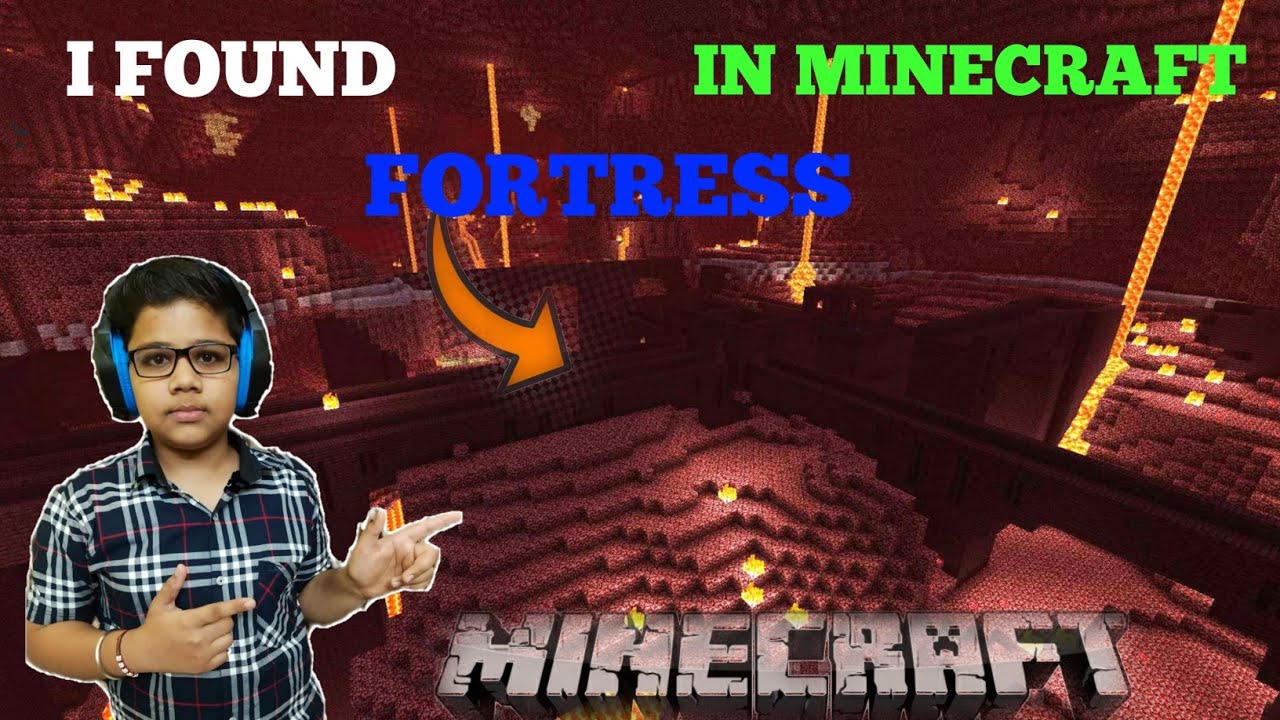 I FOUND NETHER FORTRESS IN MINECRAFT PE //IN SURVIVAL SERIES //GAMEPLAY ...