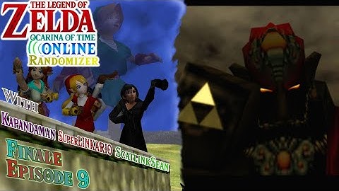 Zelda Ocarina Of Time Randomizer #2 - Online w/ Kapandaman & S.LINKARIO Part 9 FINALLY BECOMING LINK