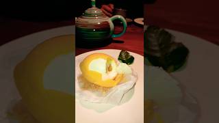 Что внутри Десерт Лимон 🍋 Ресторан CHESTER Смоленск #чай #restaurant #dessert #tea