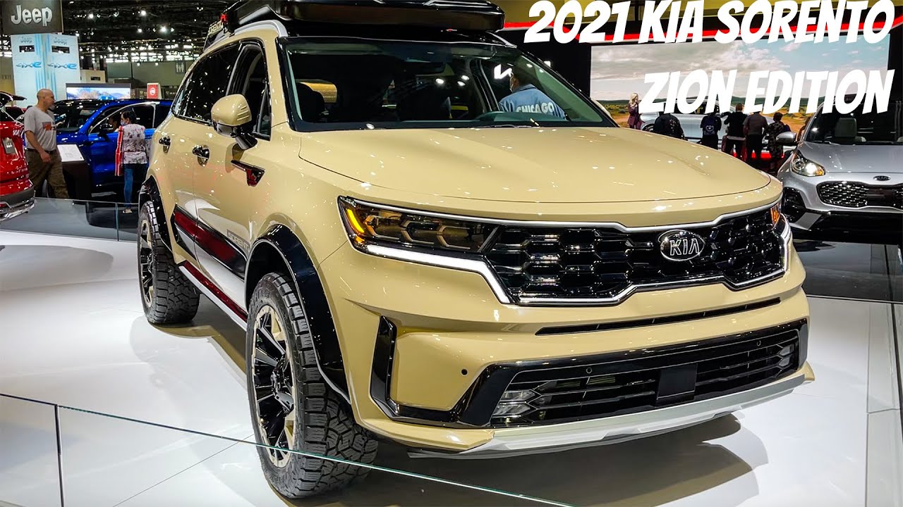 THE NEW !!! 2021 Kia Sorento Zion Edition YouTube