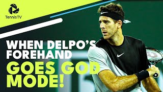5 Times Juan Martin del Potro Went GOD MODE On The Forehand 🚀