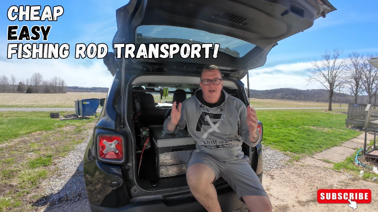 Дешевая и удобная транспортировка удочек! СМОТРИ! Безопасная транспортировка удочек в любом транс...
