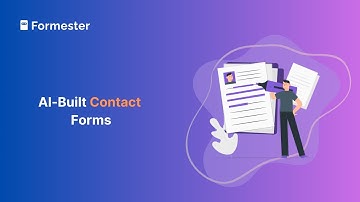 How to Create AI-Built Contact Forms in Formester