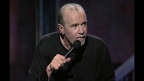 George Carlin -- Saving the Planet
