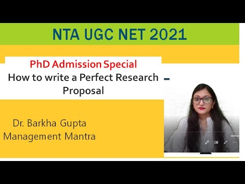 ugc call for research proposal