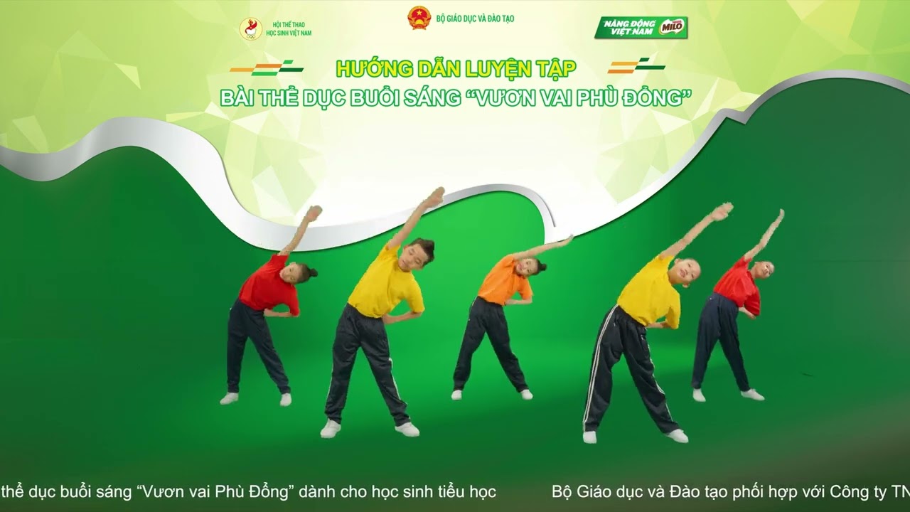 TBB Bài Thể dục buổi sáng Vươn cao Phù Đổng