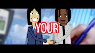 BPR x Naira Marley - Mr Miyagi [Animated ] | Link Up TV