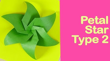 Origami Star Flower Type.2