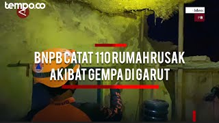 BNPB Catat 110 Rumah Rusak Akibat Gempa 6,5 M di Garut