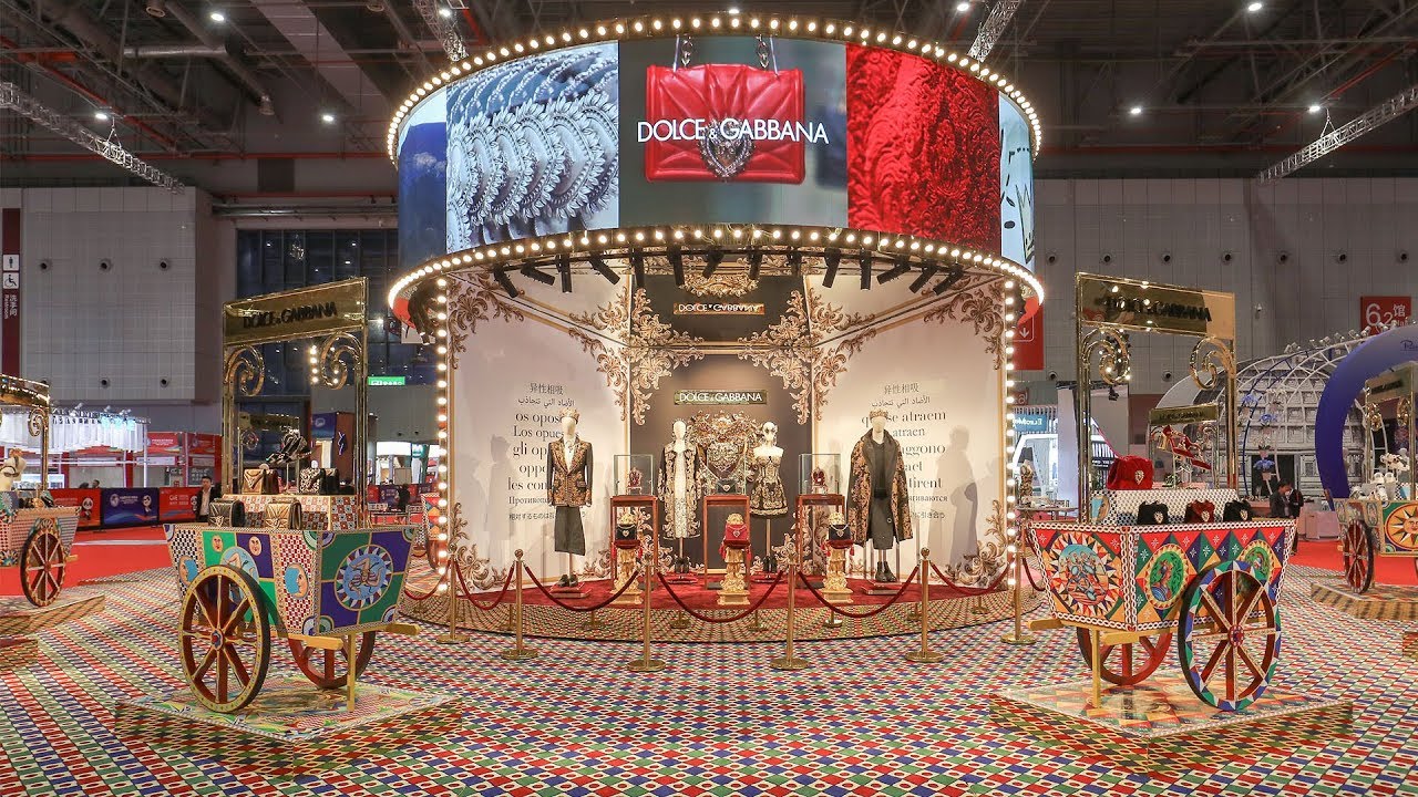 Dolce&Gabbana participate at China International Import Expo (CIIE) - The making of