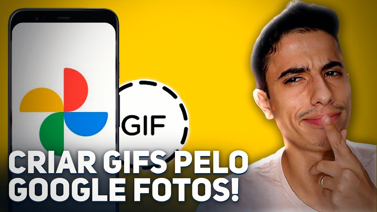 Como CRIAR GIFS com imagens pelo GOOGLE FOTOS