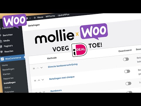 Les 5: Voeg Betaalopties Toe | Mollie Toevoegen Aan Je Webshop | WooCommerce Tutorial