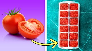 Timestamps: 00:00 frozen tomato cubes 00:21 saving cheese fresh 01:06
potato with vinegar 01:14 soften cookies 03:29 melt crystallized honey
05:06 vegetables...