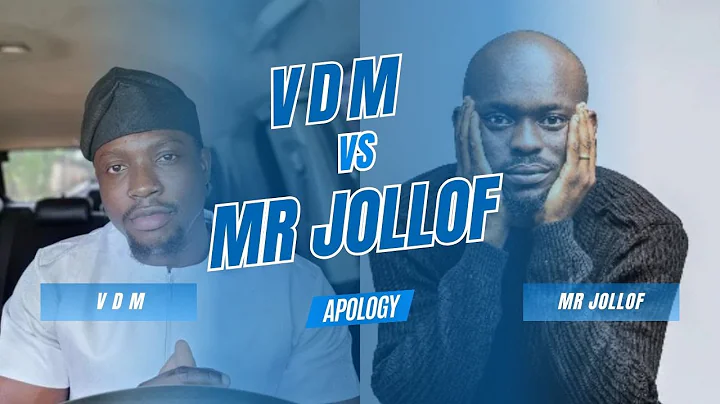 The Apology  VDM \ Mr Jollof