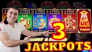 How To Beat The Slot Machine With FREE PLAY - 3 HANDPAY JACKPOTS screenshot 5