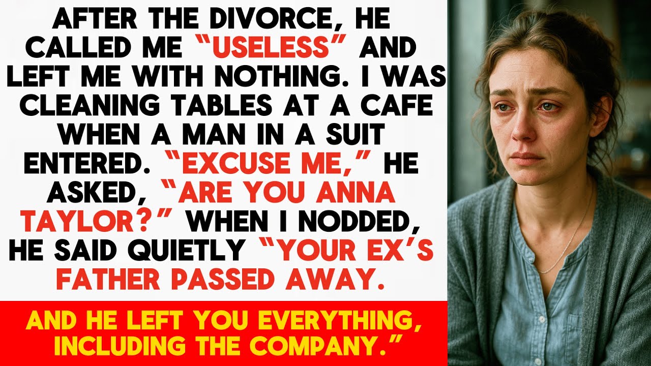 He Said I’d Never Be More Than a “Broken Woman” — Then I Inherited His Father’s Empire