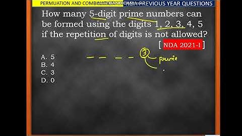 How many 5-digit prime numbers can be formed using the digits 1, 2, 3, 4, 5