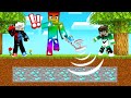 NOOB CHẾ TẠO THÀNH CÔNG MÁY DÒ KIM CƯƠNG VIP NHẤT MINECRAFT ** THỬ THÁCH NOOB TEAM NHIỀU KIM CƯƠNG ?