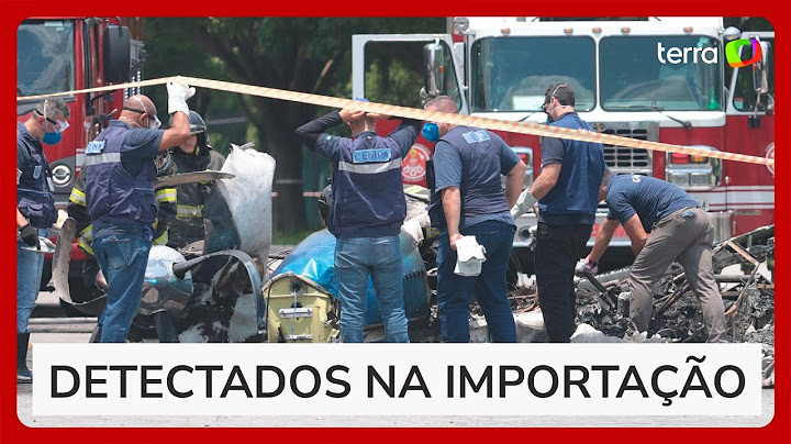 Avião que caiu em SP tinha inconformidades na vistoria de prestação de contas, diz TV