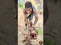 HE IS PREPARING FOR LUNCH #hadzabetribe #africa #bushman #simplelife