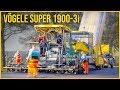 Teermaschine im Einsatz | Asphaltfertiger Vögele SUPER 1900-3i | Straßenbau