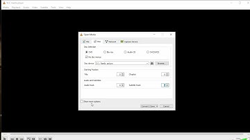 convert  DVD to mp4 using vlc player