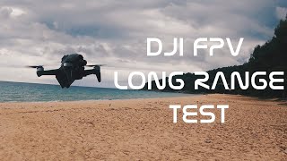 DJI FPV На сколько максимально улетит? Тест дальности (LONG RANGE)