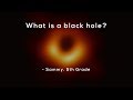 What is a black hole?